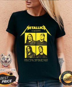 Good Metallica 72 Seasons Four Faces V-neck