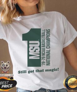 Good Michigan State University Still Got That Magic V-neck