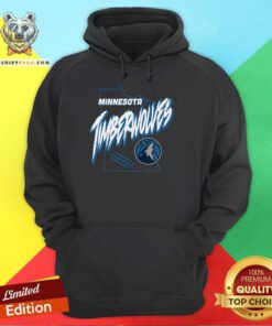 Good Minnesota Timberwolves Phoebe Minnesota Map Hoodie