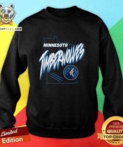 Good Minnesota Timberwolves Phoebe Minnesota Map Sweatshirt