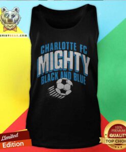 Great Charlotte FC Mighty Black And Blue Tank-top