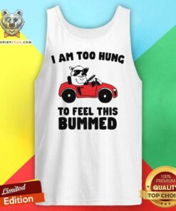 Great I Am Too Hung To Feel This Bummed Tank-top