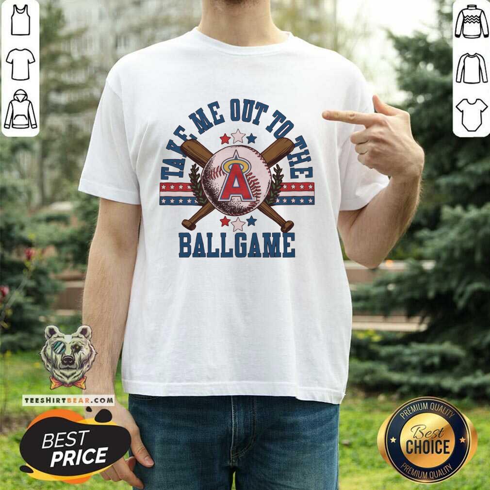 Great Los Angeles Angels Take Me Out To The Ballgame T-Shirt
