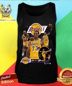 Great M&N Los Angeles Lakers Dennis Rodman Player Tank-top