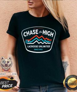 Great Peak Chaser Lacrosse Pocket V-neck