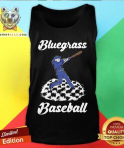 Happy Skeleton Bluegrass Baseball Tank-top