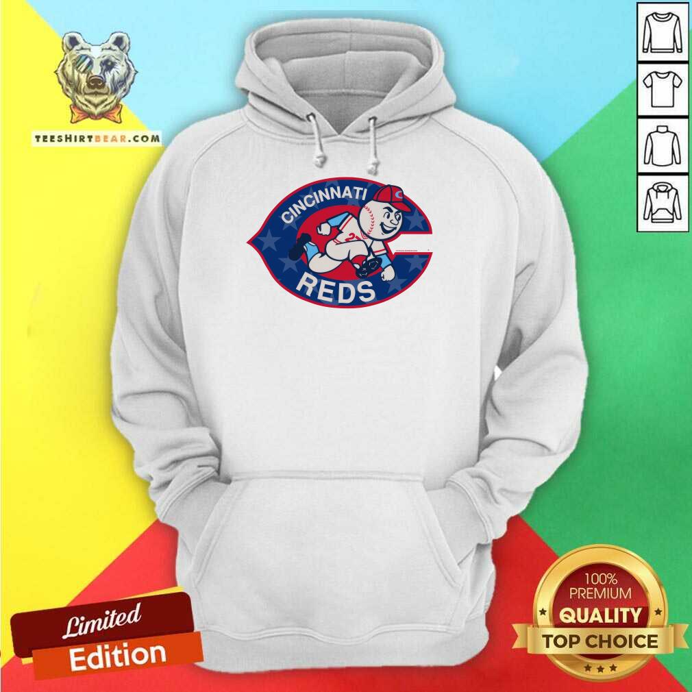 Nice Freedom Cincinnati Reds Mascot Baseball Hoodie