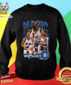 Nice HWC Orlando Magic Penny Hardaway Bling Sweatshirt