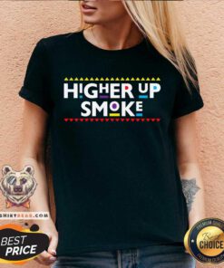 Nice Higher Up Smoke V-neck