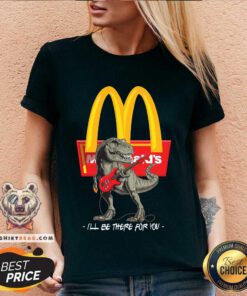 Nice Jurassic Park T-Rex McDonald’s V-neck