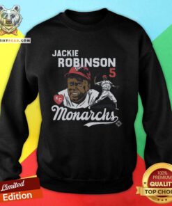 Nice KC Monarchs Jackie Robinson Sweatshirt