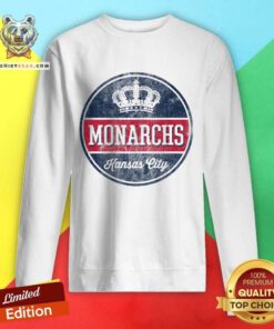 Nice Kansas City Monarchs Crown Sweatshirt
