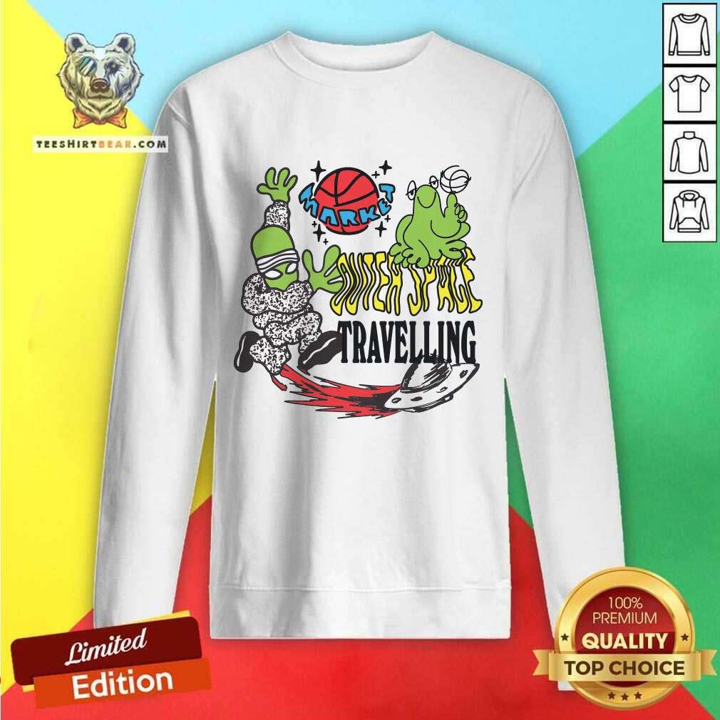 Nice Outer Space Travelling Sweatshirt