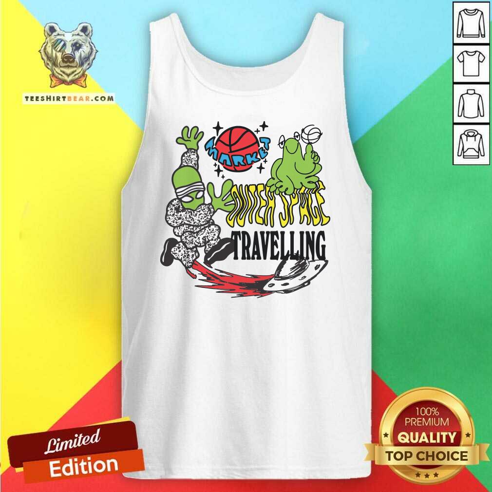 Nice Outer Space Travelling Tank-top