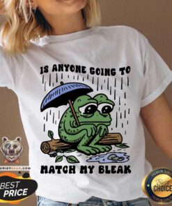 Official Is Anyone Going To Match My Bleak Frog V-neck
