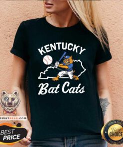 Official Kentucky Bat Cats Baseball V-neck