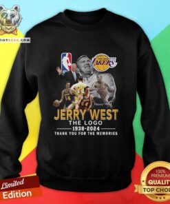 Official Los Angeles Lakers Jerry West 1938-2024 Sweatshirt