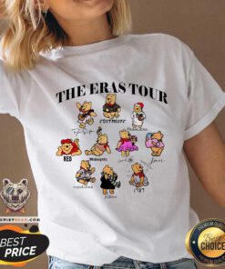 Official Taylor Swift The Eras Tour Disney Winnie The Pooh V-neck