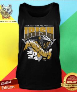 Original Men's Division One Lacrosse Irish 2024 National Champion Tank-top
