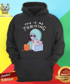 Original Nathan W Pyle Shop Strange Planet This Is Me Thriving Hoodie
