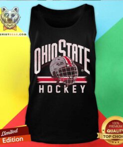 Original Ohio State Hockey Helmet Tank-top