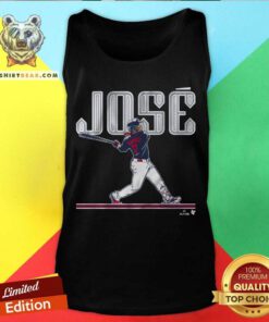 Premium Jose Ramirez Slugger Swing Tank-top