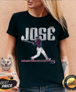 Premium Jose Ramirez Slugger Swing V-neck