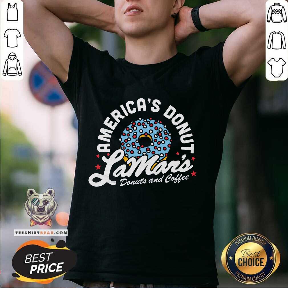 Premium LaMar's Donuts And Coffee America's Donut T-Shirt
