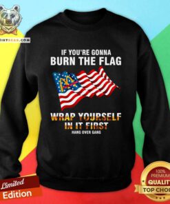 Premium McDonald’s The Flag Wrap Yourself In It First Sweatshirt