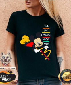 Premium Mickey Drawing McDonald’s V-neck