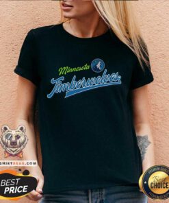 Premium Minnesota Timberwolves Influx Retro V-neck