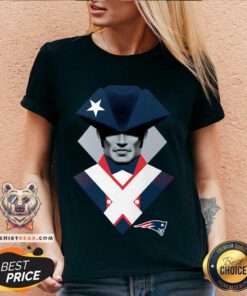 Premium New England Patriots 2024 NFL Draft Illustrated V-neck
