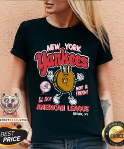 Premium New York Yankees Hot & Fresh Est 1903 American League V-neck
