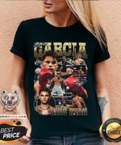 Premium Ryan Garcia Boxing Boxer Fighter Fighting Rap Style V-neck