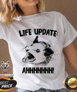Pretty Life Update Ahh Opossum V-neck