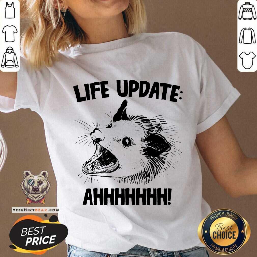 Pretty Life Update Ahh Opossum V-neck