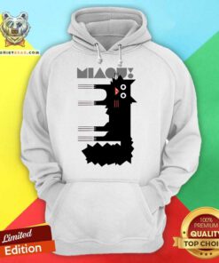 Pretty Miaou Black Cat Hoodie