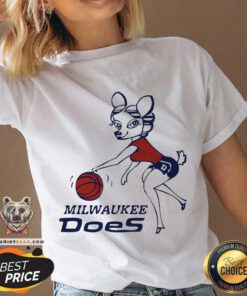 Pretty Milwaukee Does Basketball V-neck