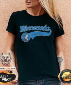 Pretty Minnesota Timberwolves Classic V-neck