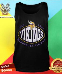 Pretty Minnesota Vikings BOSS X NFL Trap Tank-top