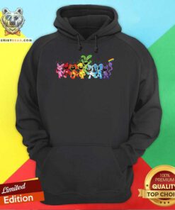Pretty Poppy Playtime Smiling Critters Pride Hoodie
