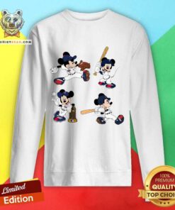 Top Minnesota Twins Disney Mickey Mouse Team Sweatshirt