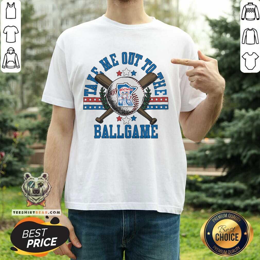Top Minnesota Twins Take Me Out To The Ballgame T-Shirt