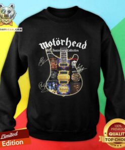 Top Motorhead 50th Anniversary Collection Best Albums Rock Sweatshirt