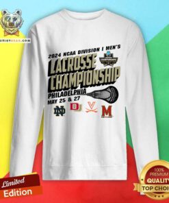 Top NCAA Division I Men’s Lacrosse Championship 2024 Philadelphia Sweatshirt