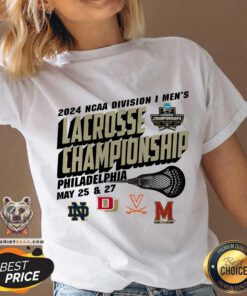 Top NCAA Division I Men’s Lacrosse Championship 2024 Philadelphia V-neck