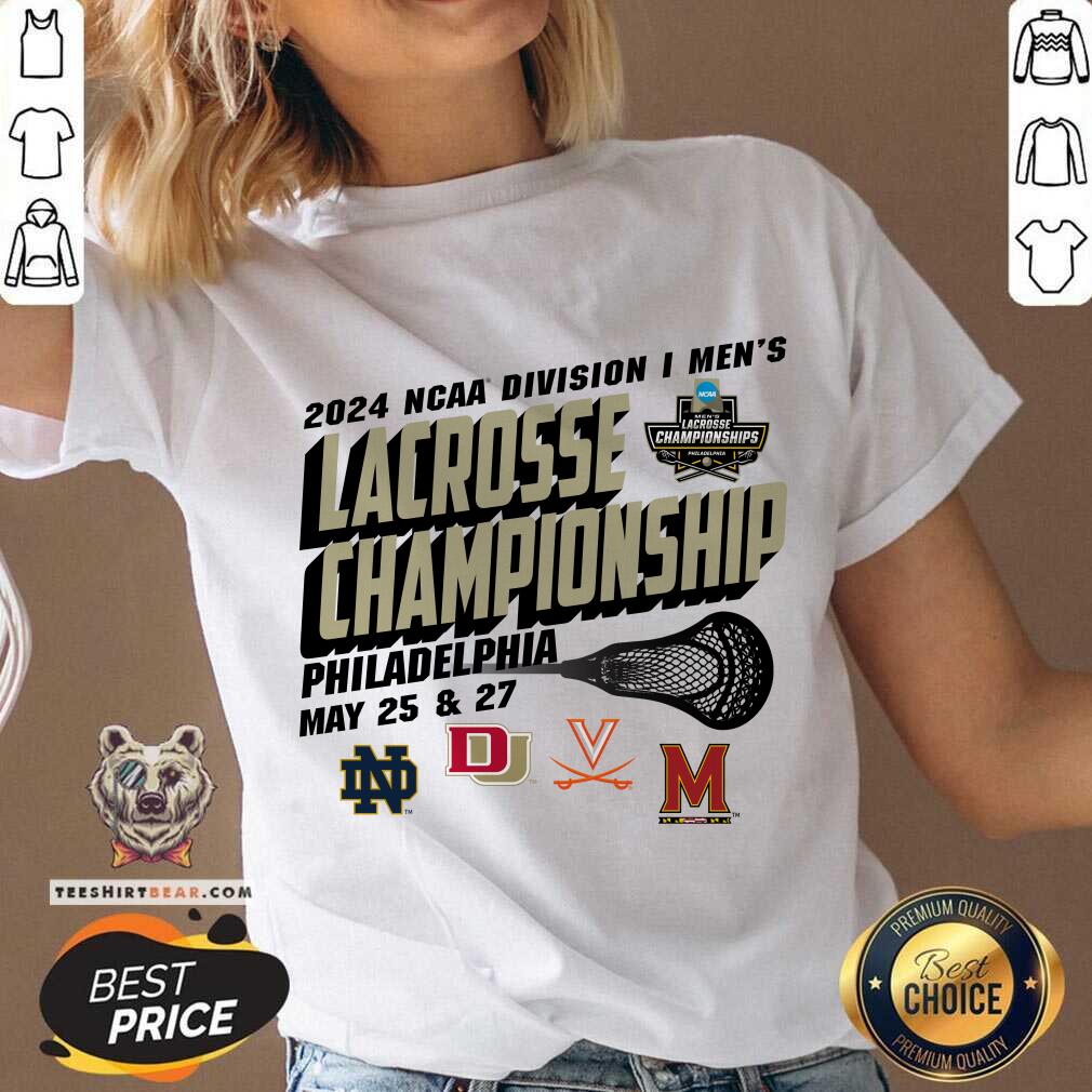 Top NCAA Division I Men’s Lacrosse Championship 2024 Philadelphia V-neck
