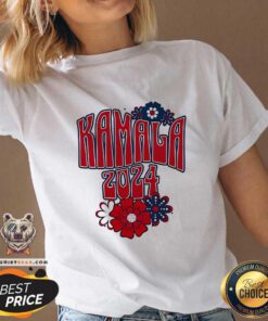 Awesome Cute Kamala Harris President 2024 V-neck