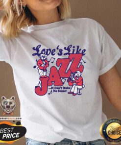 Funny Love's Like Jazz It Don't Make No Sense V-neck