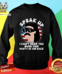 Funny Redneck American Flag USA Mullet Sweatshirt